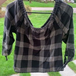 Madewell Reversible Off The Shoulder Top